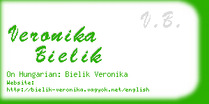 veronika bielik business card